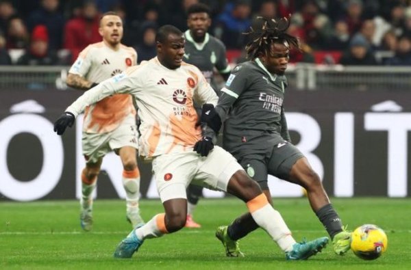 K彩娱乐 意甲-赖因德斯破门迪巴拉建功 AC米兰1-1罗马